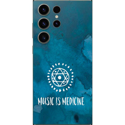 Music is Medicine Galaxy S25 Ultra Skin